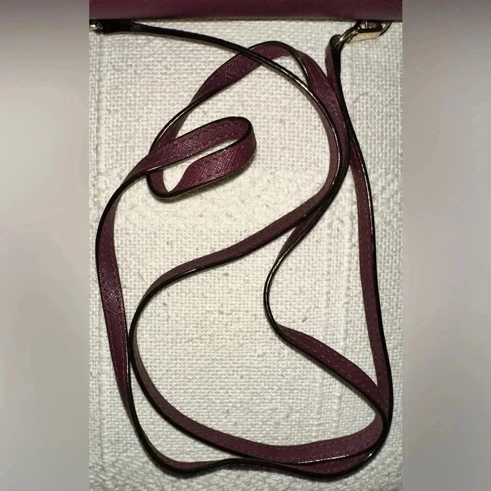 Kate Spade Laurel Way Winni Chocolate Cherry Crossbody Wallet